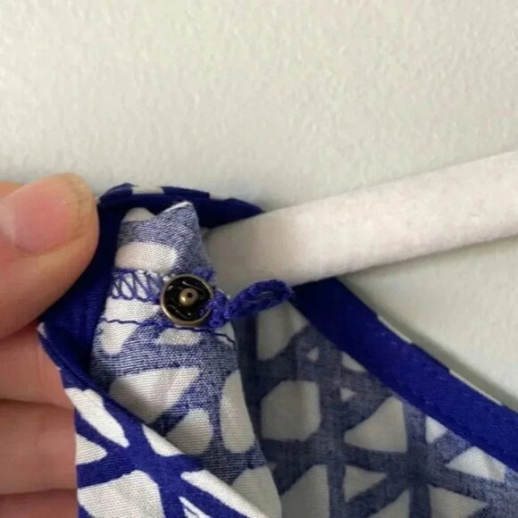 Anthropologie | Maeve Gemma MIDI Dress in  Indigo - Picture 8 of 8